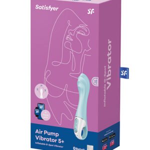 SATISFYER AIR PUMP VIBRATOR 5+ BLUE (NET)
