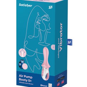 SATISFYER AIR PUMP BOOTY 5+ RED (NET)