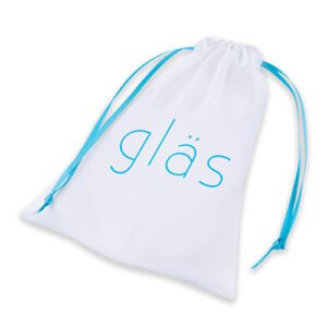 GLAS 5 ROSEBUD GLASS BUTT PLUG "