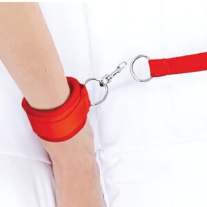 LUX FETISH 7 PC BED SPREADER RED