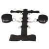 LUX FETISH 3PC ADJUSTABLE NECK & WRIST RESTRAINT SET