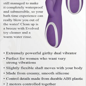 (WD) EVOLVED RAMPAGE RABBIT ST VIBRATOR