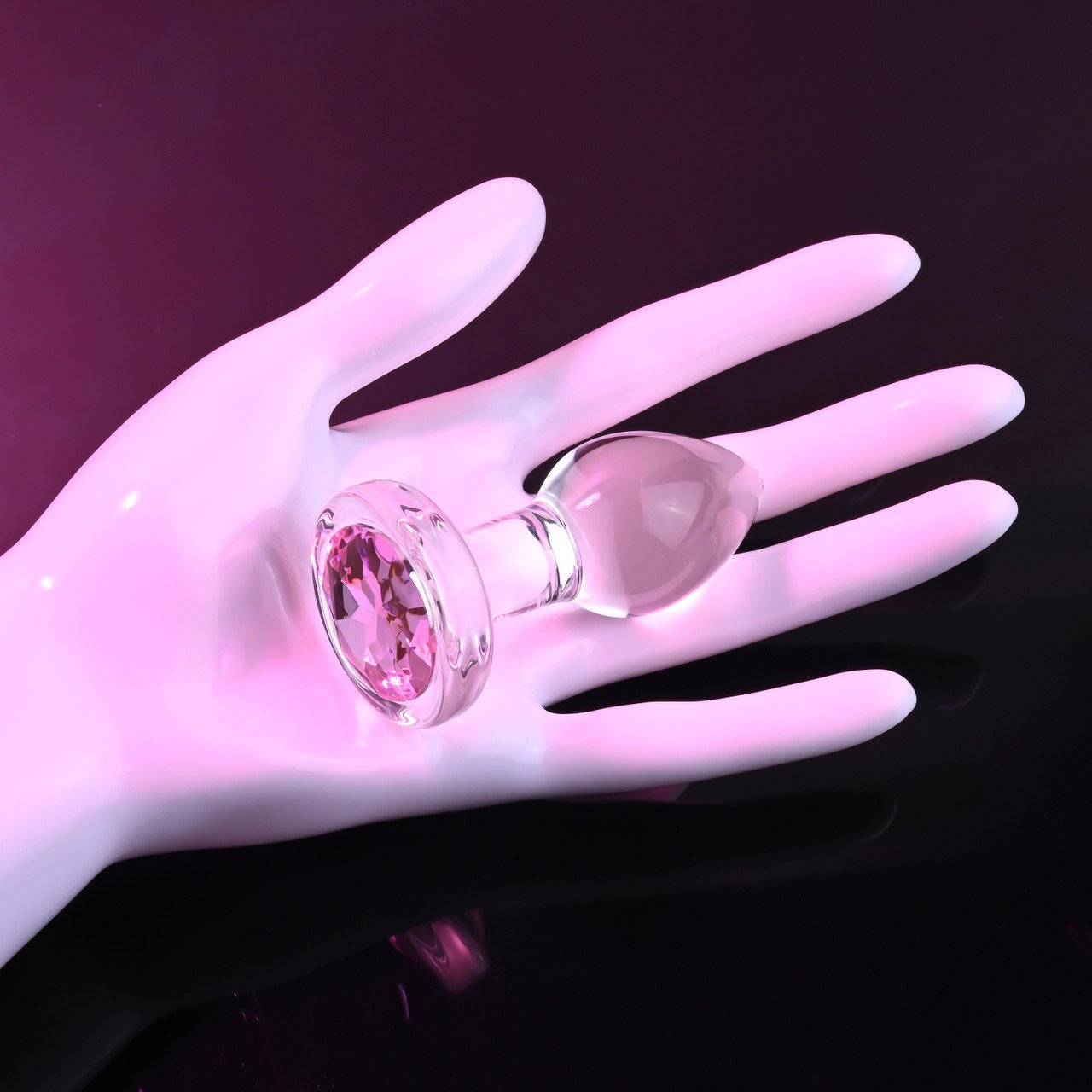 ENAEWF11332smallpinkgemglassplug5