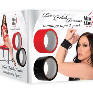 (WD) ADAM & EVE EVE'S FETISH D BONDAGE TAPE 2PK