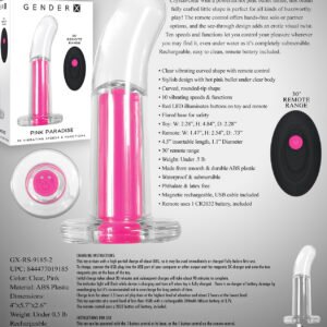 (D)GENDER X PINK PARADISE