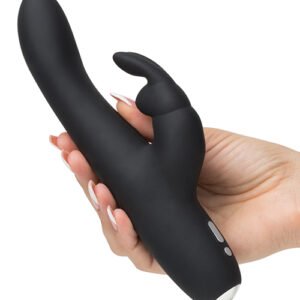 FIFTY SHADES OF GREY GREEDY GIRL RECHARGEABLE SLIMLINE RABBIT VIBRATOR