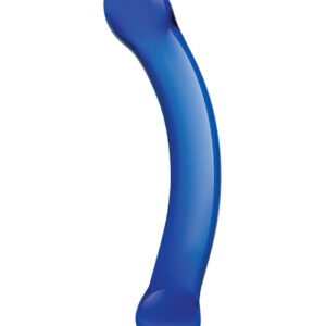 GLAS 6 CURVED GLASS G-SPOT DILDO "