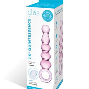 GLAS QUINTESSENCE BEADED ANAL SLIDER