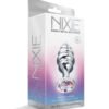 NIXIE HONEY DIPPER SMALL RIBBED STAINLESS STEEL PLUG