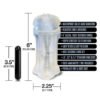 MSTR B8 VIBRATING PUSSY PACK SQUEEZE BOX 5 PC KIT