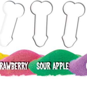 DICK N DIP PECKER CANDY FUN DIP ASST FLAVORS 40PC DISPLAY