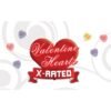 VALENTINES X RATED HEART CANDY W/ ASSORTED SAYINGS (EACHES)