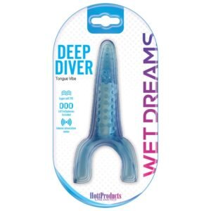 TONGUE STAR DEEP DIVER BLUE VIBRATING TONGUE WITH MOTOR