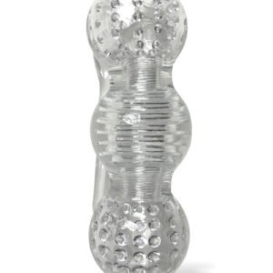 THE 9S CLEAR STROKE THREEWAY MASTURBATOR