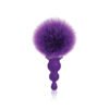 THE 9S COTTONTAILS BUNNY TAIL BUTT PLUG BEADED PURPLE