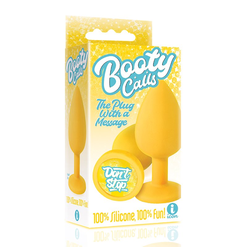 IB2693bootycallyellowbutplug