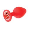 THE 9'S BOOTY TALK THE TONGUE SILICONE BUTT PLUG