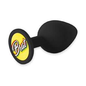 THE 9'S BOOTY TALK BRAT SILICONE BUTT PLUG