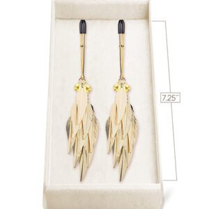 COUTURE CLIPS GOLDEN HARVEST LUXURY NIPPLE CLAMPS