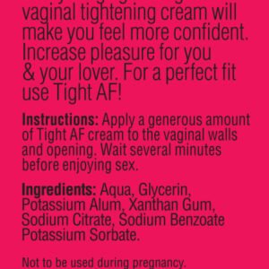 TIGHT AF TIGHTENING CREAM