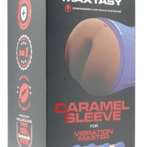 MAXTASY VIBRATION SLEEVE REALISTICN CARAMEL REPLACEMENT