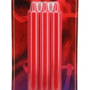 JAPANESE DRIP CANDLES RED