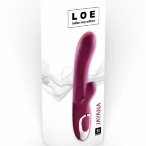 LOE JAYANA RABBIT VIBRATOR W/ CLITORAL SUCTION