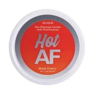 MASSAGE CANDLE W/ PHEROMONES HOT AF BLACK CHERRY 4OZ