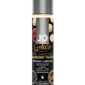 JO GELATO WHITE CHOCOLATE RASPBERRY TRUFFLE WATER BASED LUBE 1 OZ