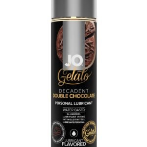 JO GELATO DECADENT DOUBLE CHOCOLATE WATER BASED LUBE 4 OZ
