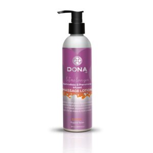 (D) DONA MASSAGE LOTION SASSY TROPICAL TEASE 8 OZ