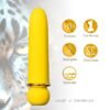 JAGUAR POWERFUL BULLET YELLOW RECHARGEABLE