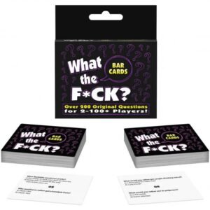 WHAT THE F*CK BAR CARDS
