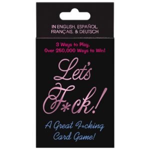 LET'S F*CK CARD GAME
