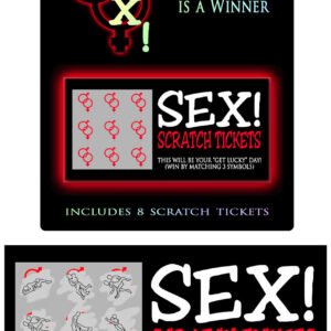 SEX SCRATCH TICKETS