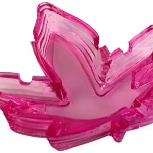 PINK POTLEAF ASHTRAY