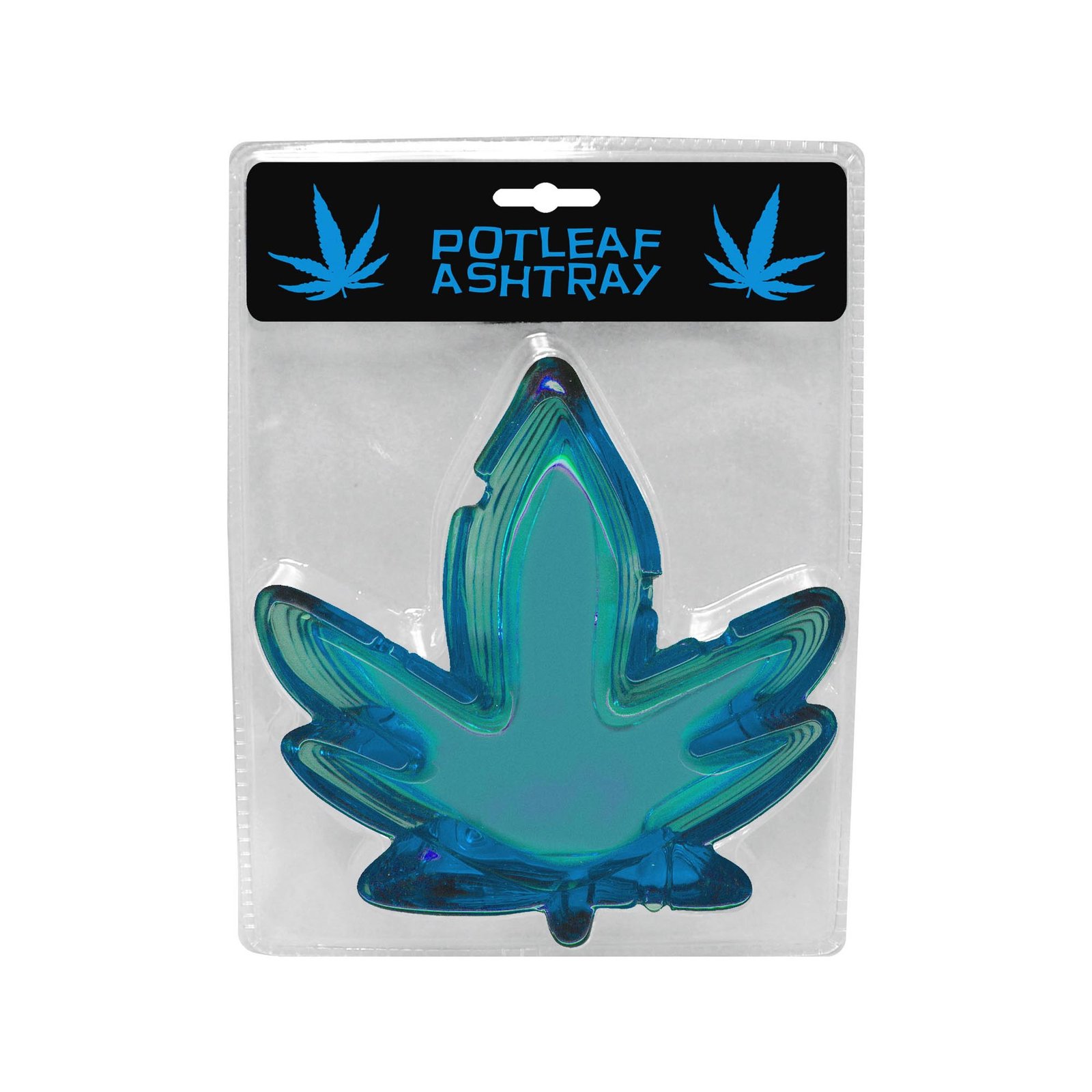 KHENV048potleafashtrayblue