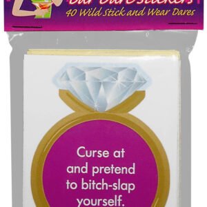 BRIDE-TO-BE BAR DARE STICKERS