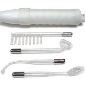 NEON WAND ELECTROSEX KIT RED HANDLE RED ELECTRODE US PLUG