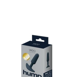 VEDO HUMP SILICONE ANAL PLUG BLACK