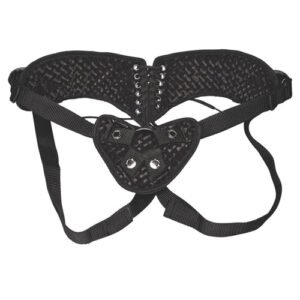 DIAMOND VELVET STRAP ON CORSET