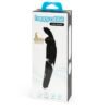 HAPPY RABBIT RECHARGEABLE WAND VIBRATOR BLACK