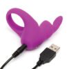 HAPPY RABBIT RABBIT COCK RING PURPLE