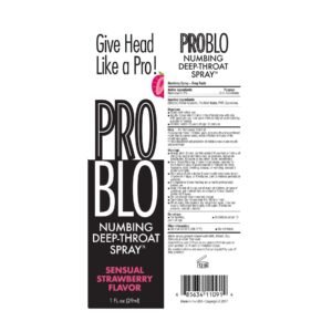 PROBLO DEEP THROAT SPRAY STRAWBERRY