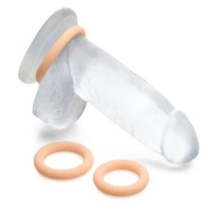JOCK DISCREET SILICONE COCK RING SET LIGHT