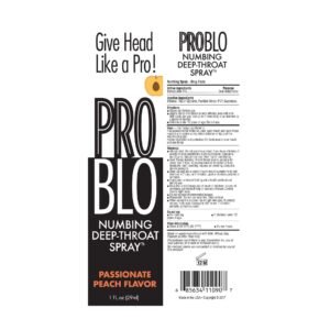 PROBLO DEEP THROAT SPRAY PEACH