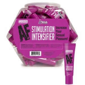 AROUSED AF FISHBOWL 65 PACK STIMULATION CREAM 10ML
