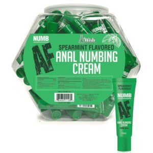 NUMB AF FISHBOWL 65 PACK ANAL DESENSITIZER MINT 10ML