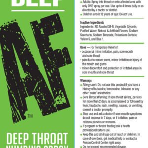 DEEP AF DEEP THROAT NUMBING SPRAY SPEARMINT