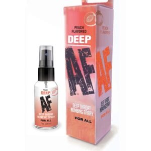 DEEP AF NUMBING THROAT SPRAY PEACH
